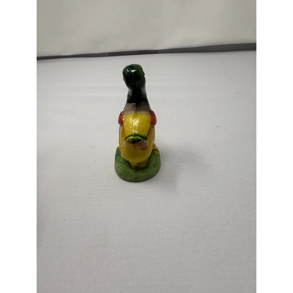 Vintage Japan Ceramic Colorful Duck Salt Pepper Figuring Replacement 1950's MCM